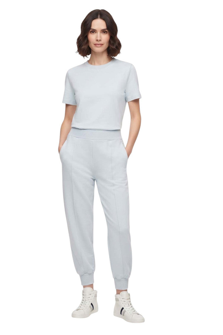 Sky Blue Slim Joggers Pants 4