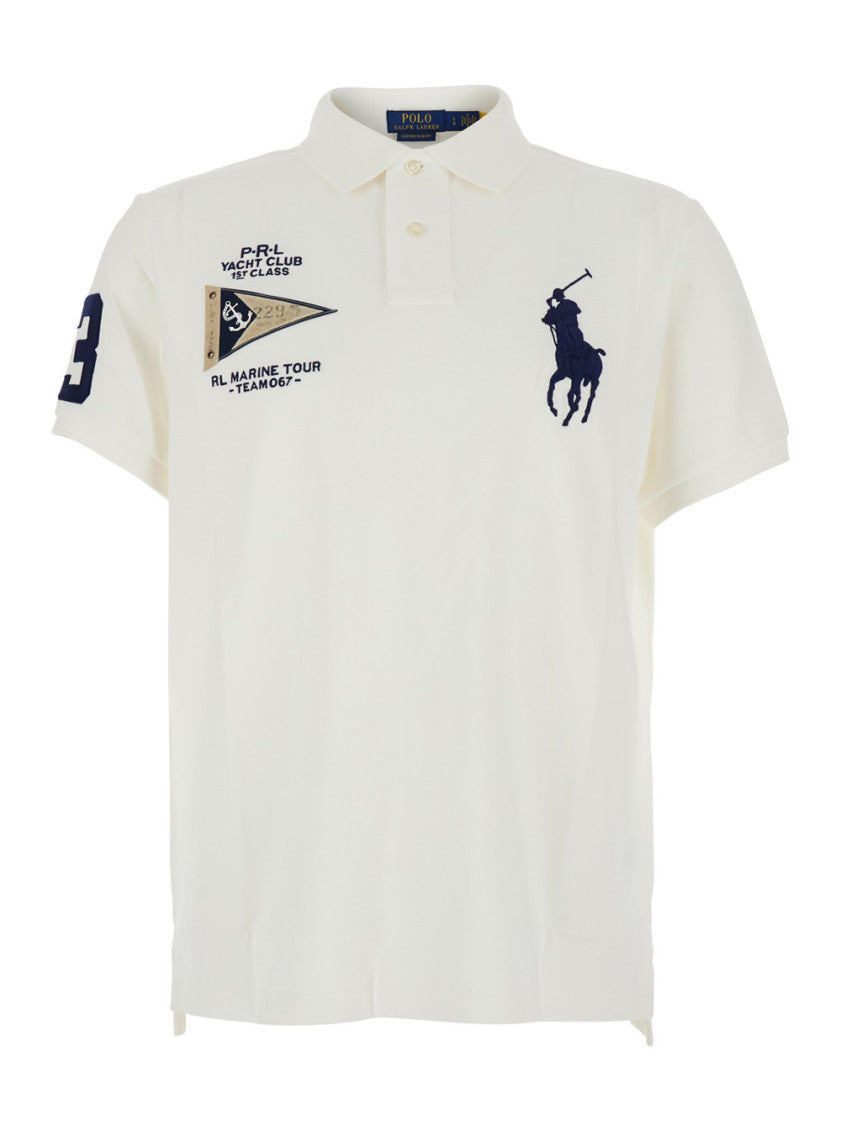 White Shirt Collar Polo 1