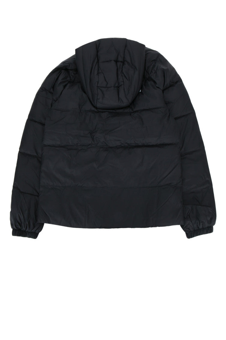 Black Quilted Down Jacket 2