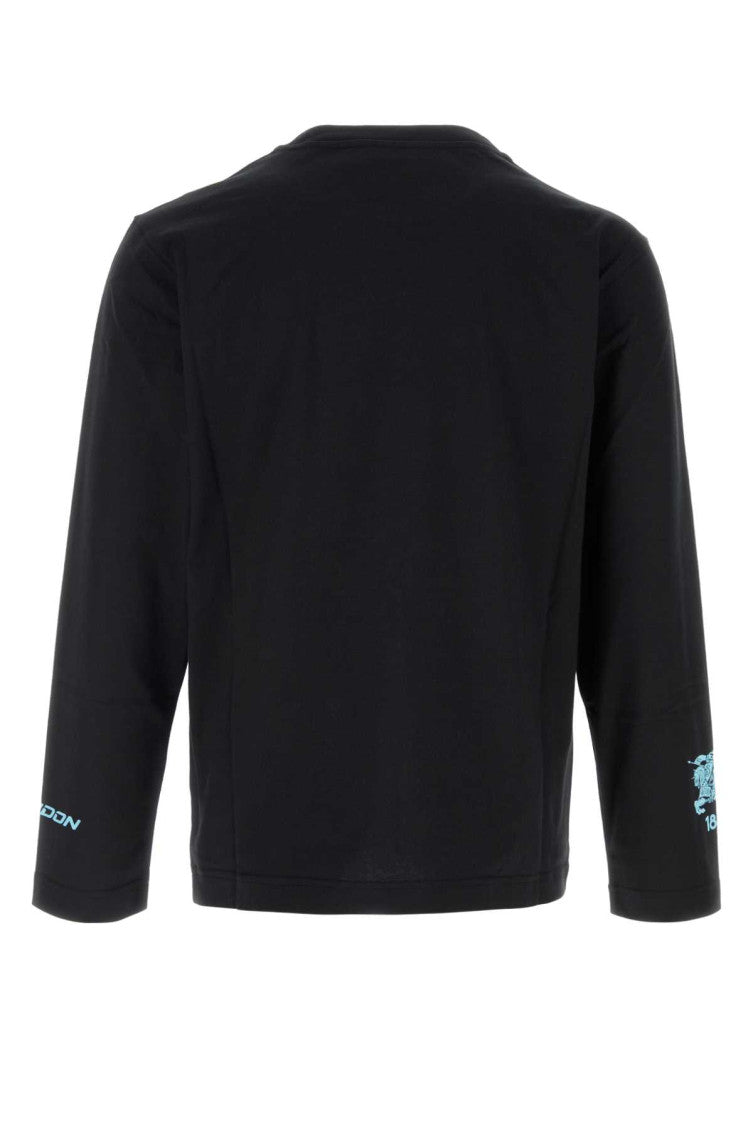 Black Crew Neck T-Shirt 2