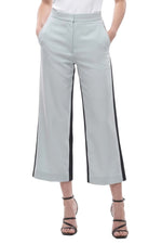 Sky Blue Flat Front Pant 1