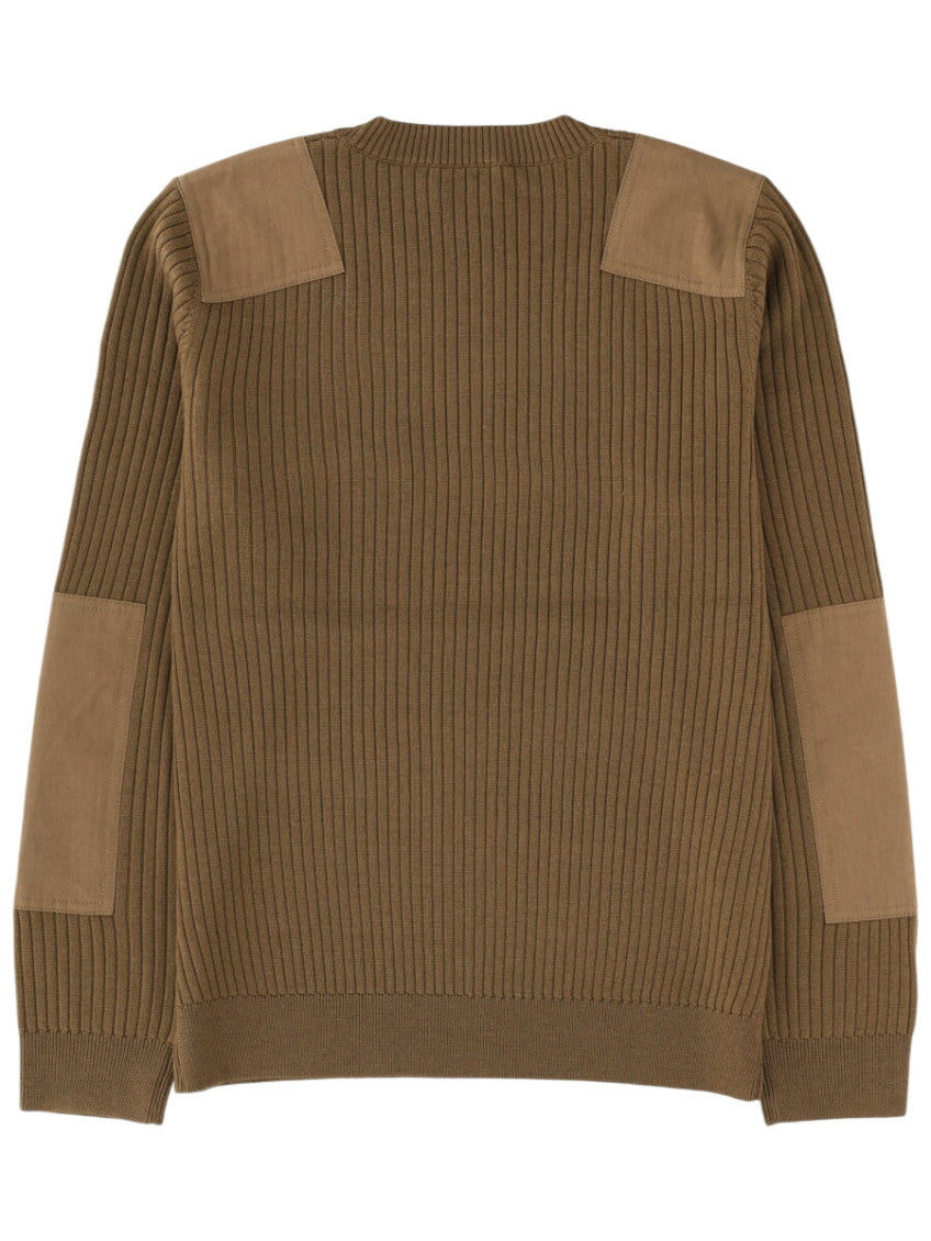 Brown Crew Neck Sweater 2