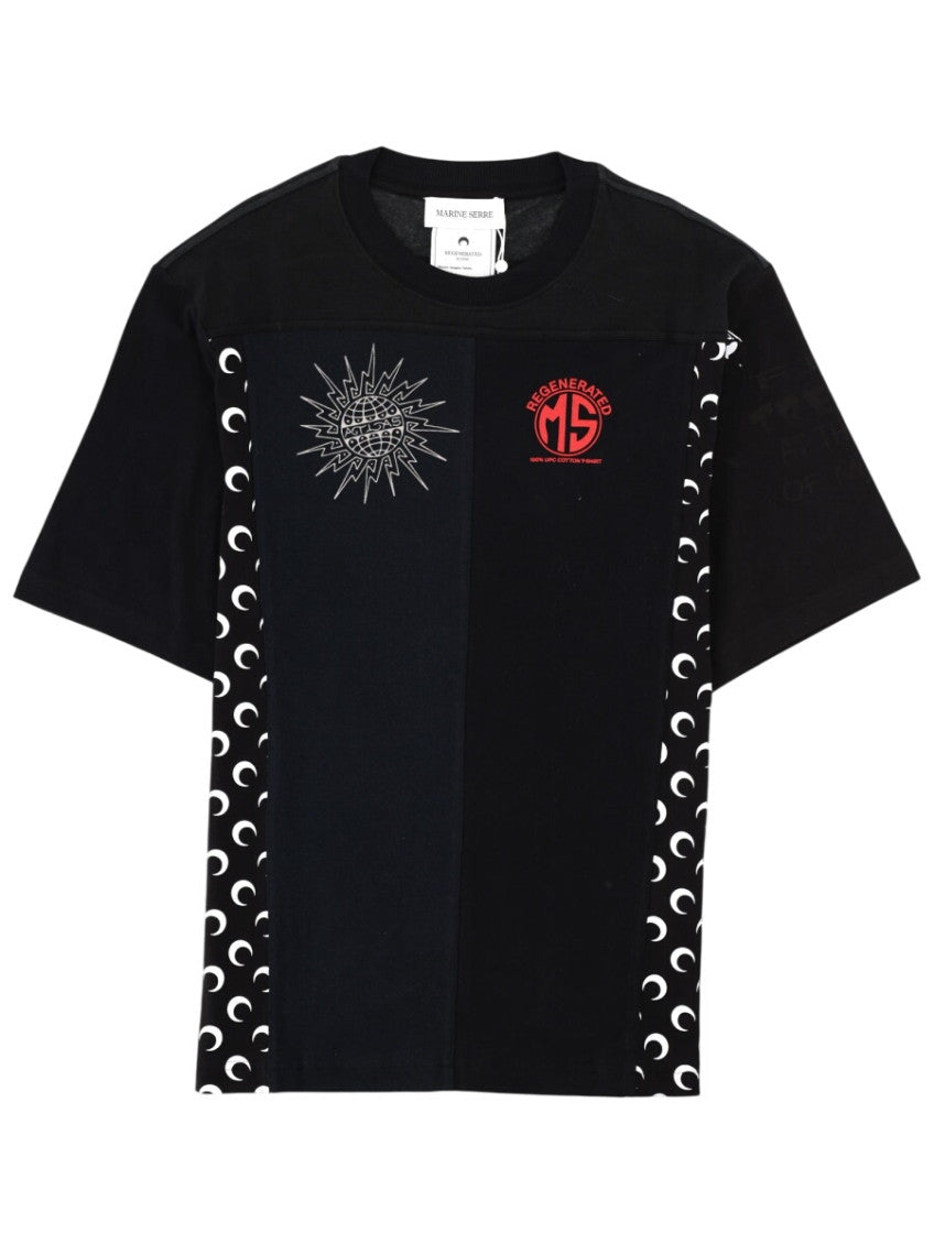 Black Graphic Print T-Shirt 1