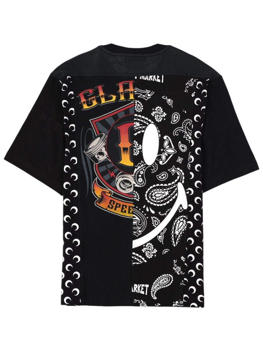 Black Graphic Print T-Shirt 2
