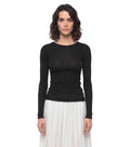 Black Crew Neck Sweater 1
