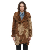 Brown Notched lapel Trench Coat 1