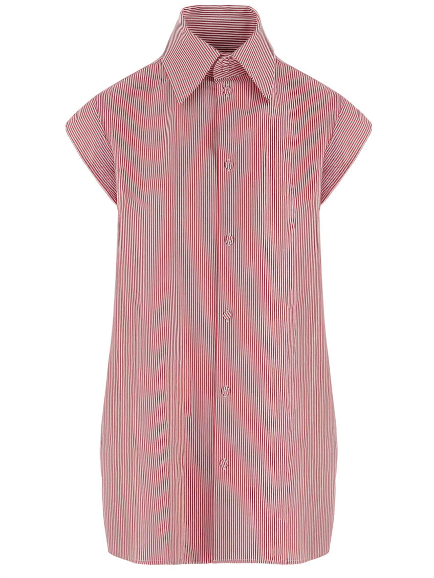 Red Regular Stripes Shirt 1