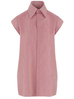 Red Regular Stripes Shirt 1