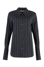 Dark Blue Stripes Shirt 1