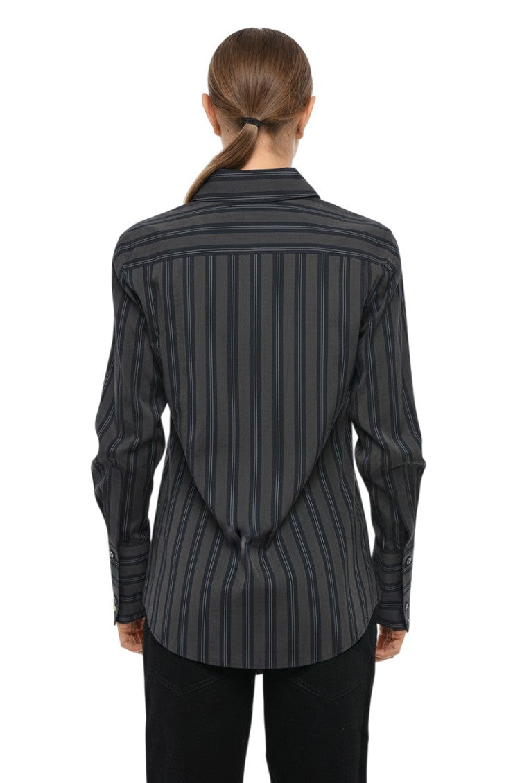 Dark Blue Stripes Shirt 2