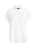 White Regular Solid Shirt 1