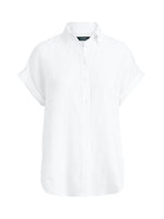 White Regular Solid Shirt 1
