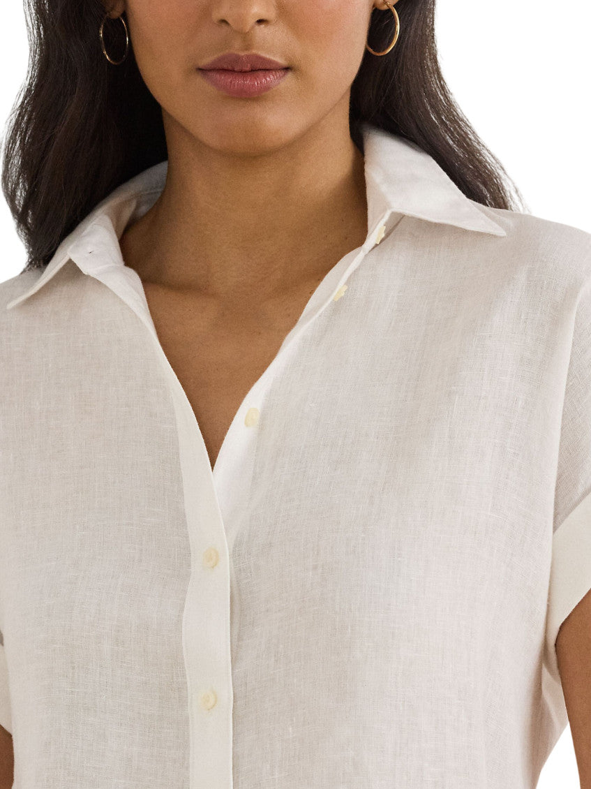 White Regular Solid Shirt 3