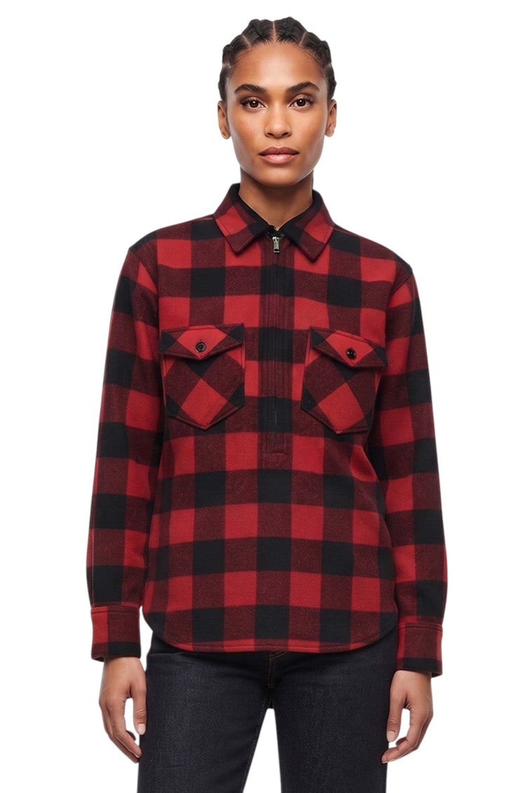 Red Regular Checks Shirt 1