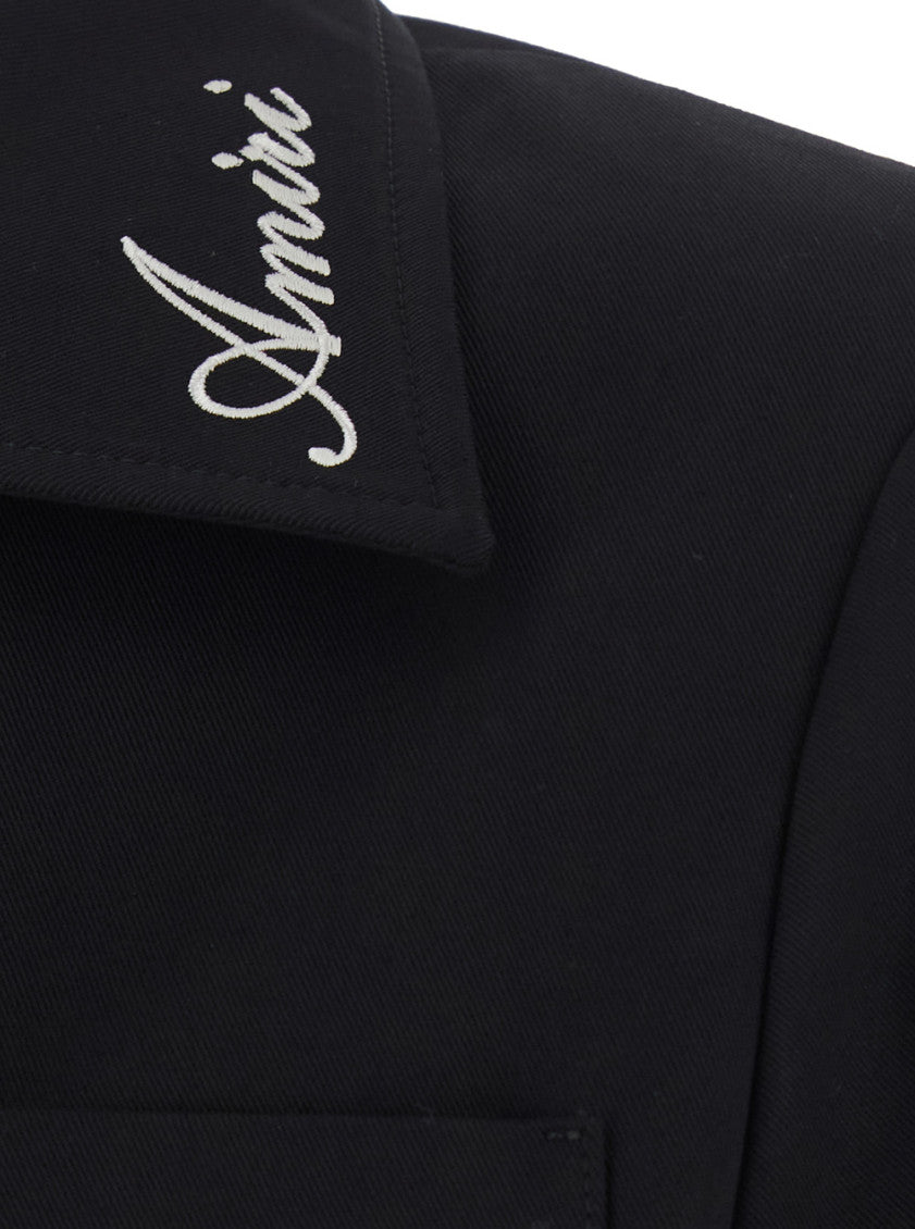 Black Regular Shirt Jacket 3