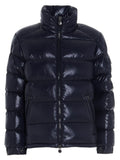 Blue Mock Collar Jacket 1