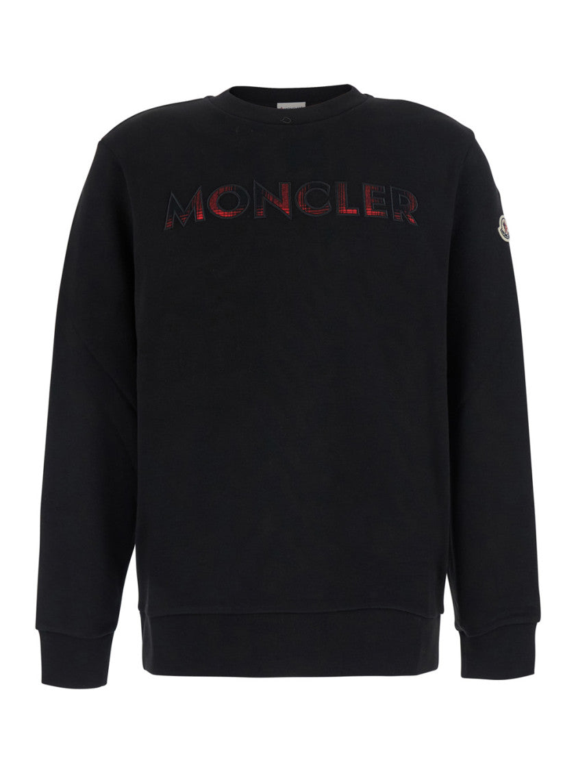 Black Crew Neck Sweatshirt 1