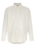 White Regular Solid Shirt 1