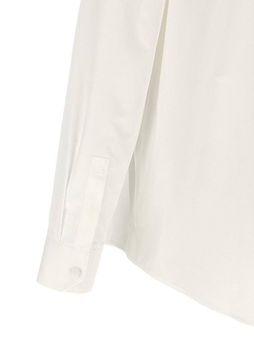 White Regular Solid Shirt 4