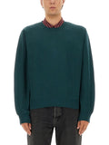 Green Crew Neck Sweatshirt 1