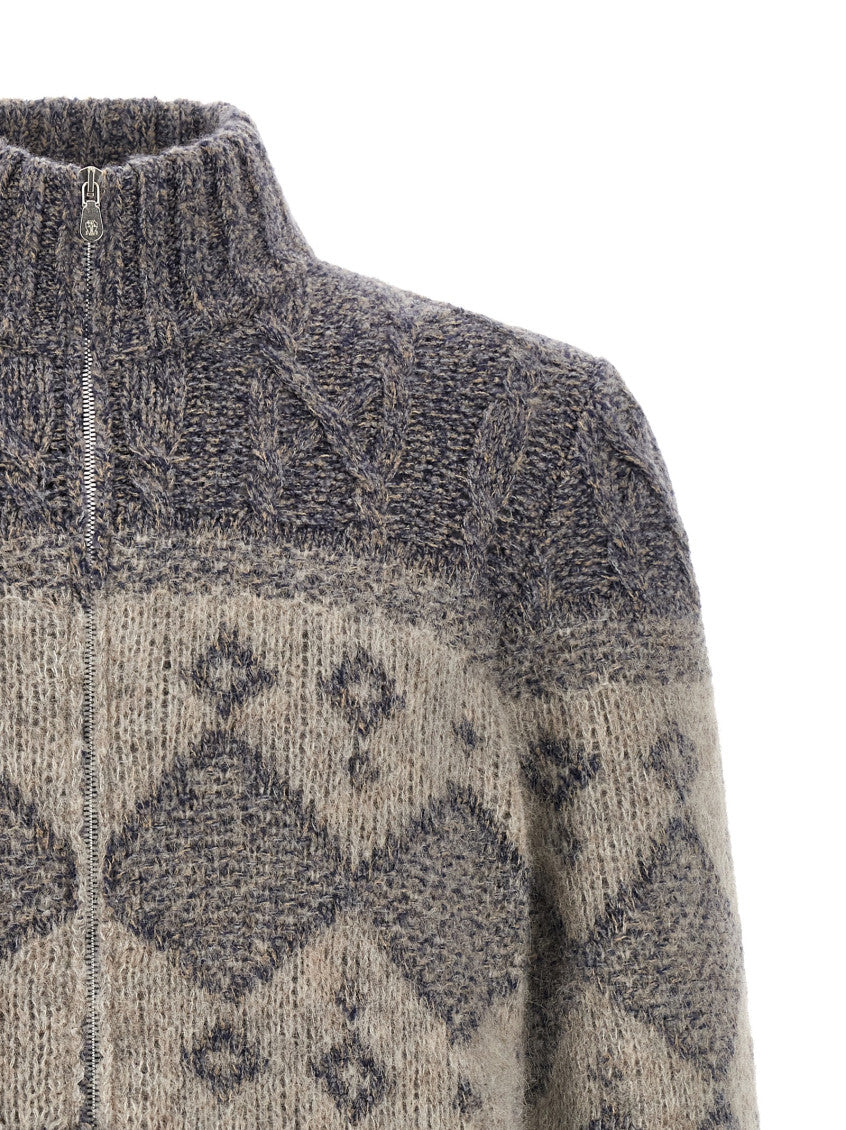 Grey Turtle Neck Sweater 3