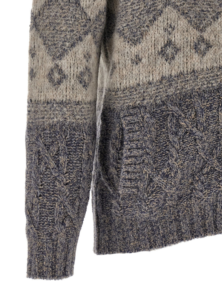 Grey Turtle Neck Sweater 4