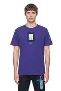 Purple Graphic Print T-Shirt 1