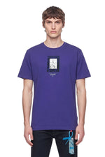 Purple Graphic Print T-Shirt 1