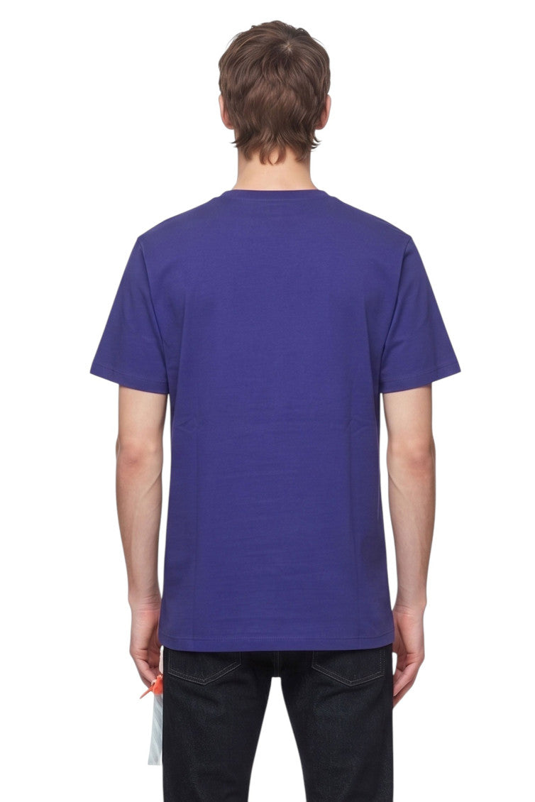 Purple Graphic Print T-Shirt 2
