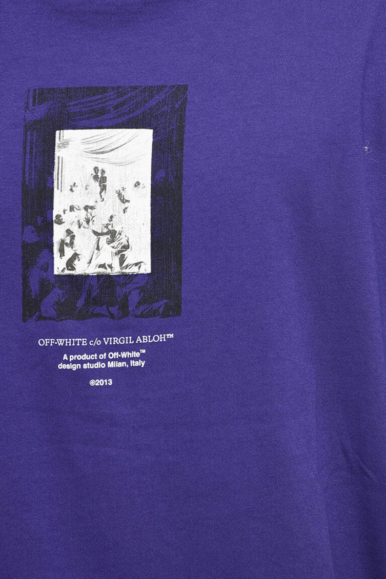 Purple Graphic Print T-Shirt 3