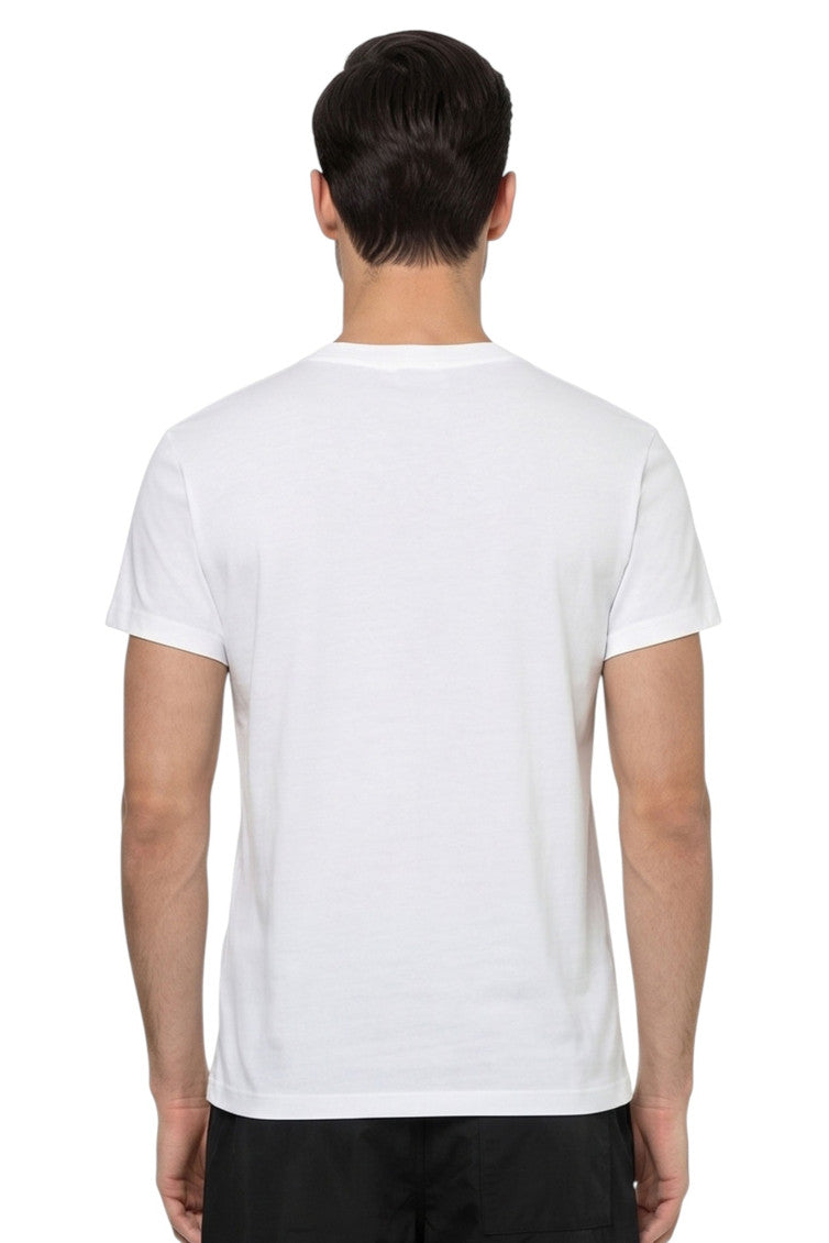 White Crew Neck T-Shirt 2
