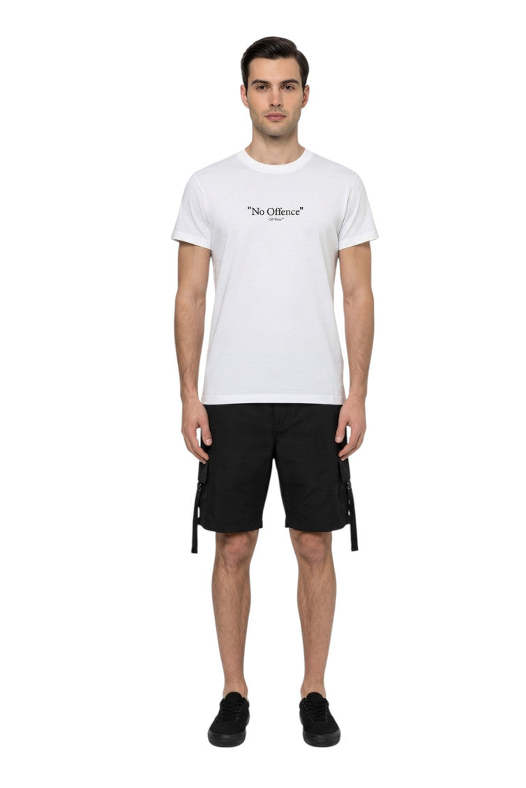 White Crew Neck T-Shirt 4