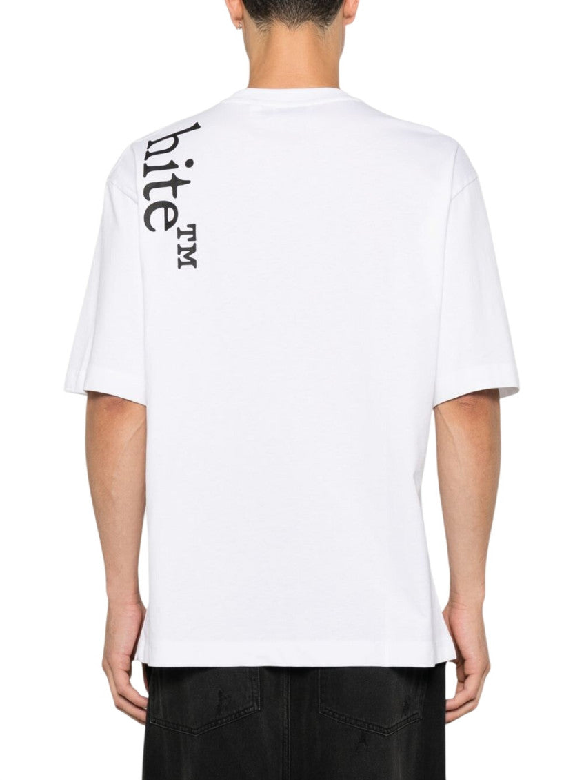 White Relaxed Logo T-Shirt 3