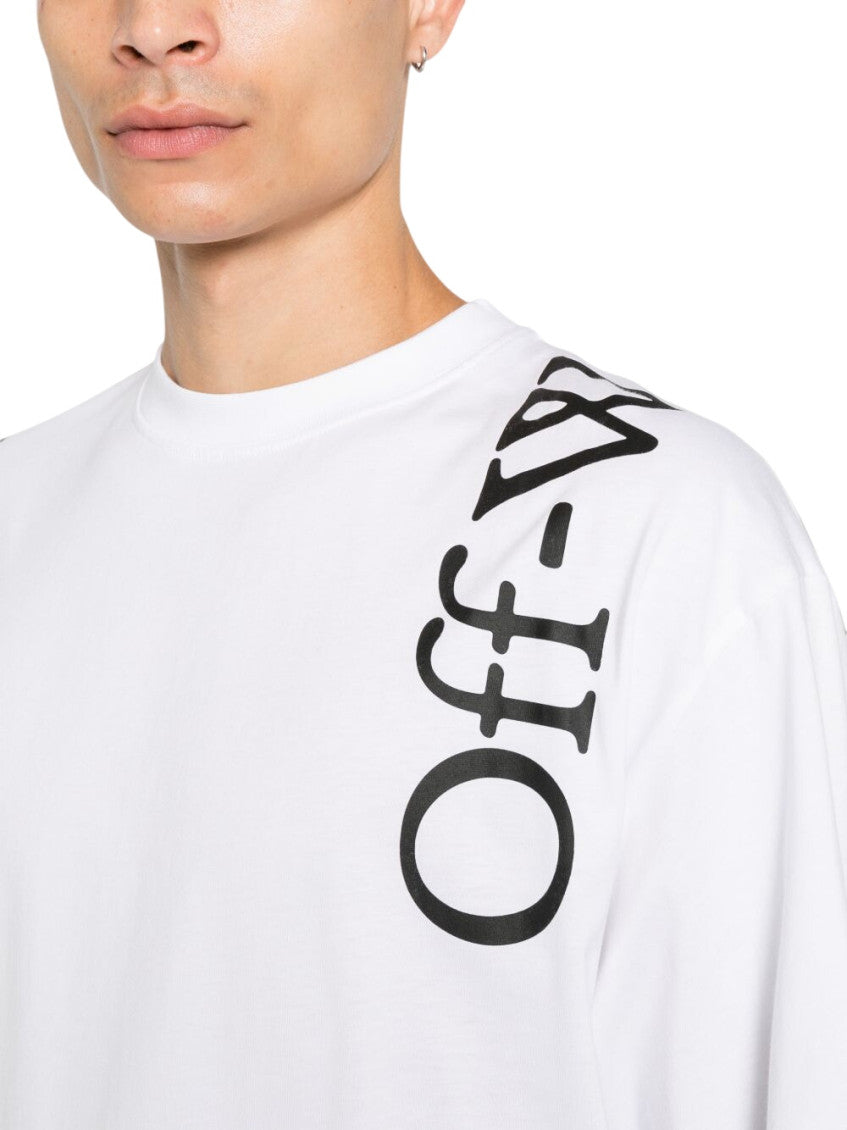 White Relaxed Logo T-Shirt 4