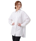 White Oversized Solid Shirt 1
