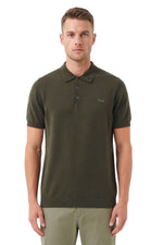 Green Shirt Collar Polo 1
