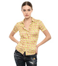 Multicolor Slim Checks Shirt 1