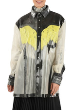 Multicolor Oversized Graphic Shirt 1