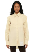 Beige Regular logo Shirt 1