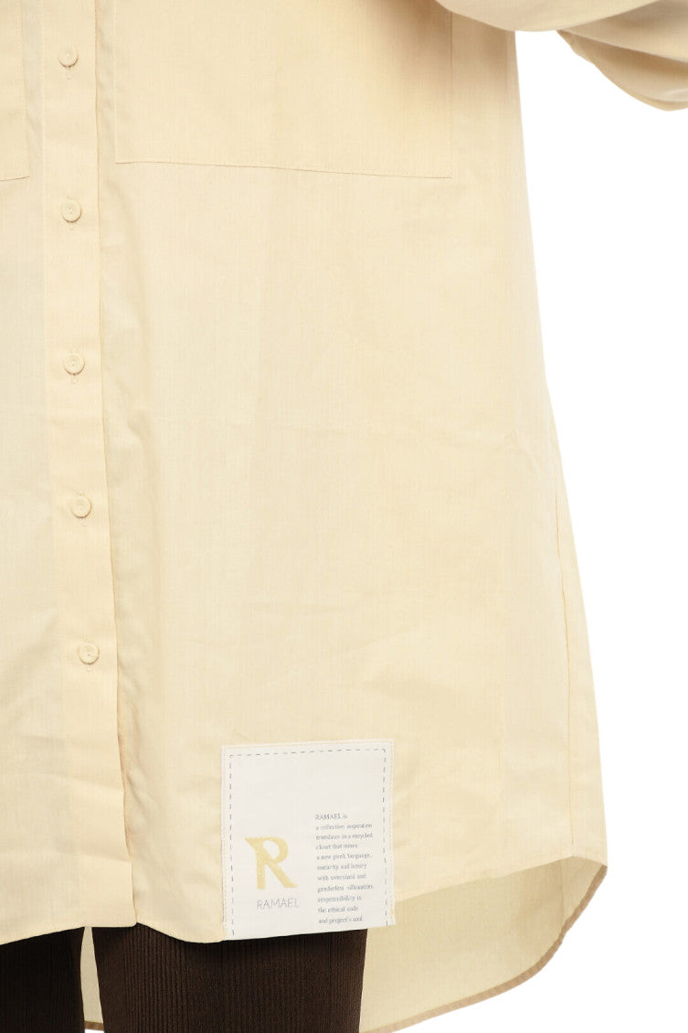Beige Regular logo Shirt 3