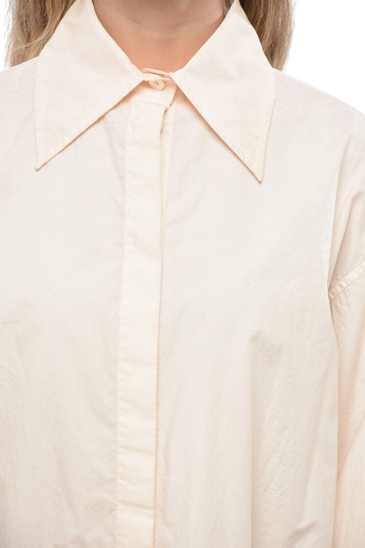 Light Pink Oversized Solid Shirt 3
