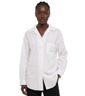 White Relaxed Logo Shirt 1
