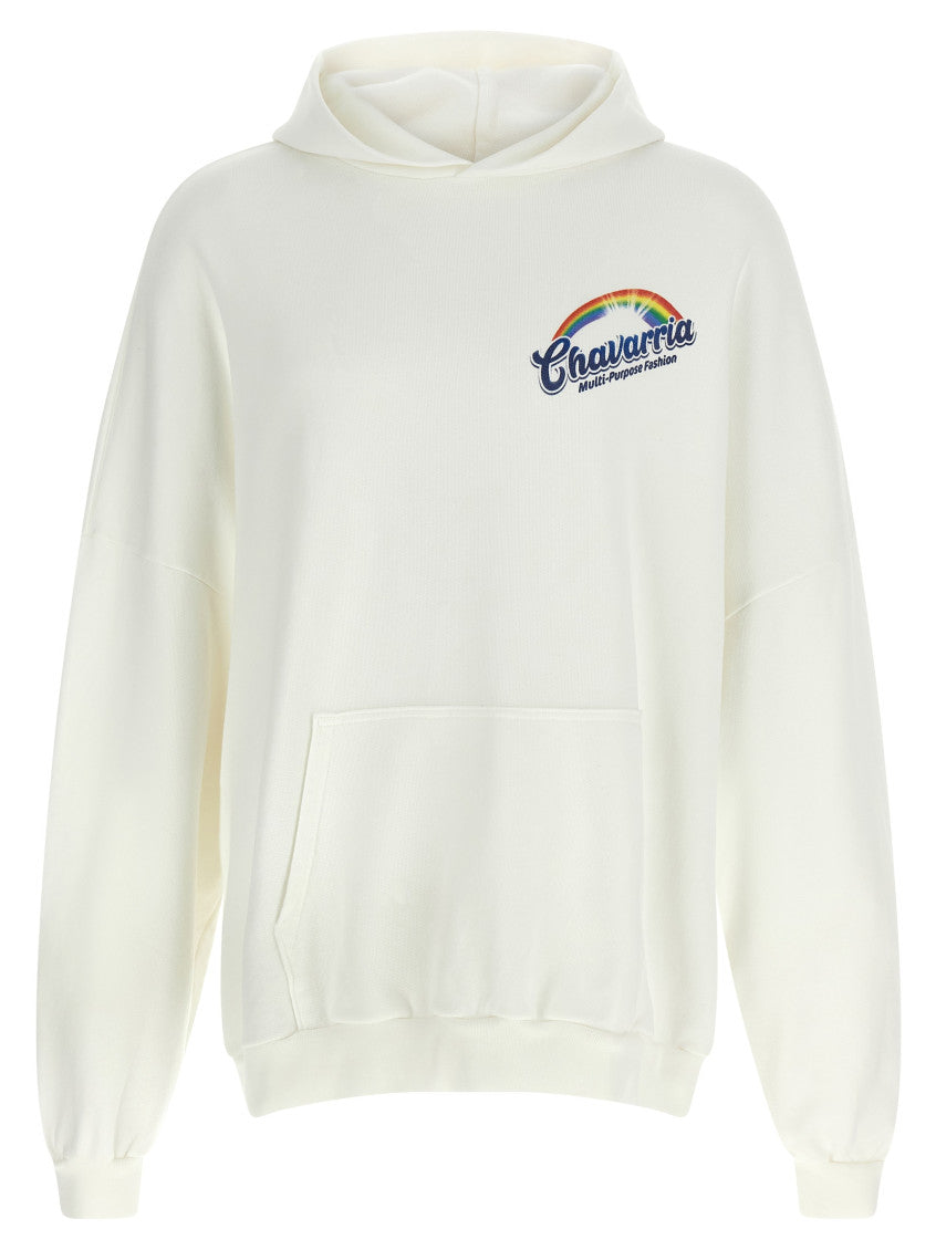 White 'Clean & Fresh Willy Hooligan' hoodie 1