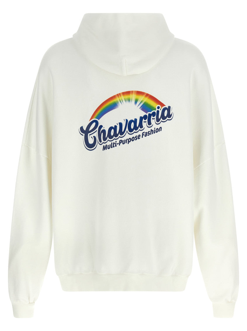 White 'Clean & Fresh Willy Hooligan' hoodie 2