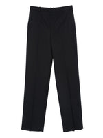 Blue Wool Trousers 1