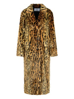 Leopard Print Long Coat 1