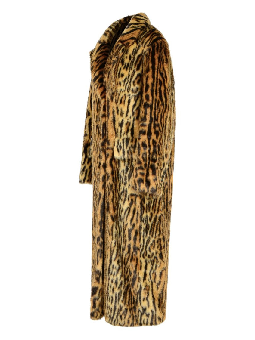 Leopard Print Long Coat 3