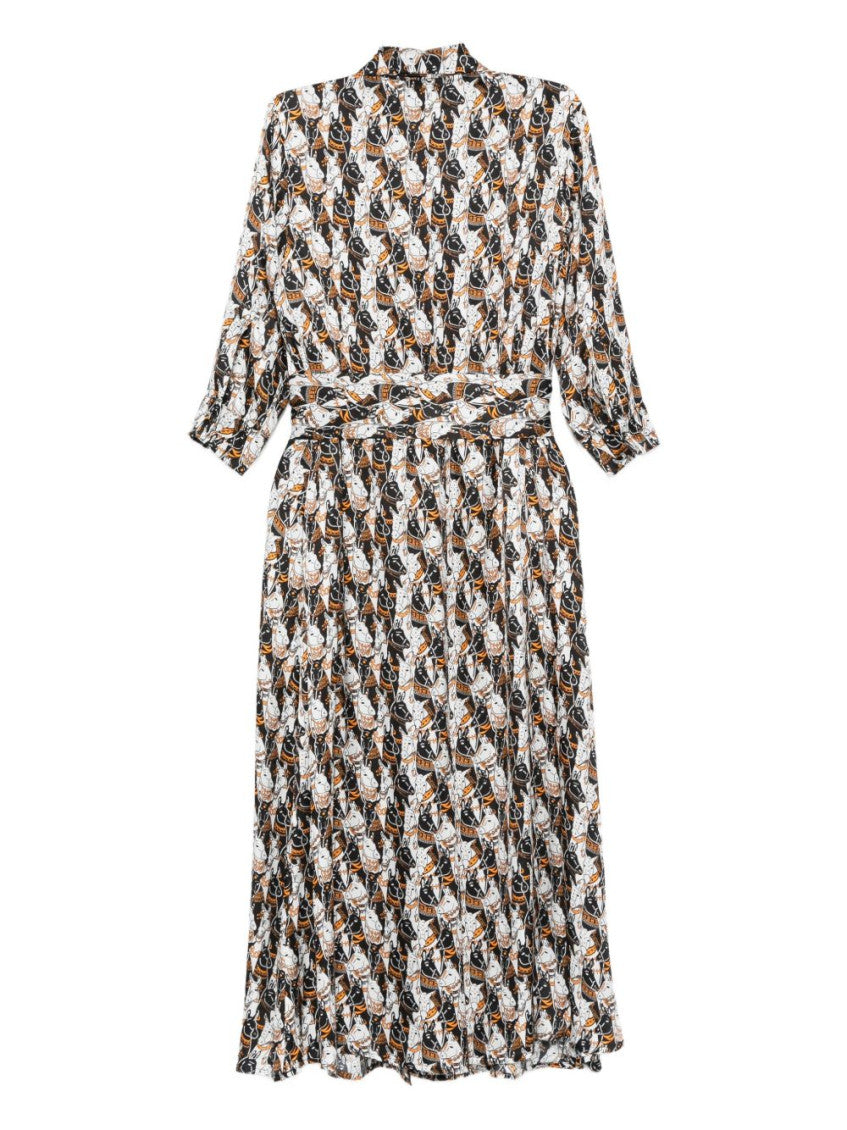 Multicolor Graphic-Print Dress 3