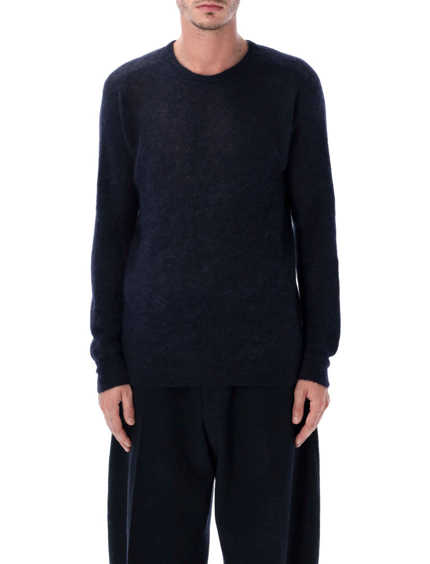 Navy Wool Sweater 1