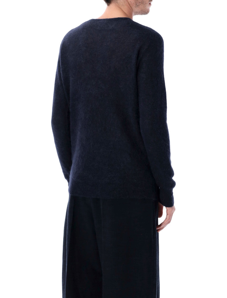 Navy Wool Sweater 2